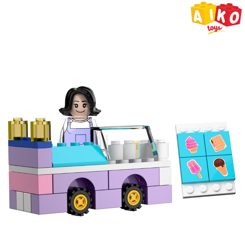 Aiko Ice Cream Truck Building Toy