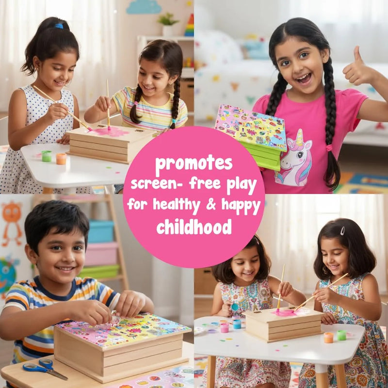 Kalakaram Trinket Box Decorating Kit