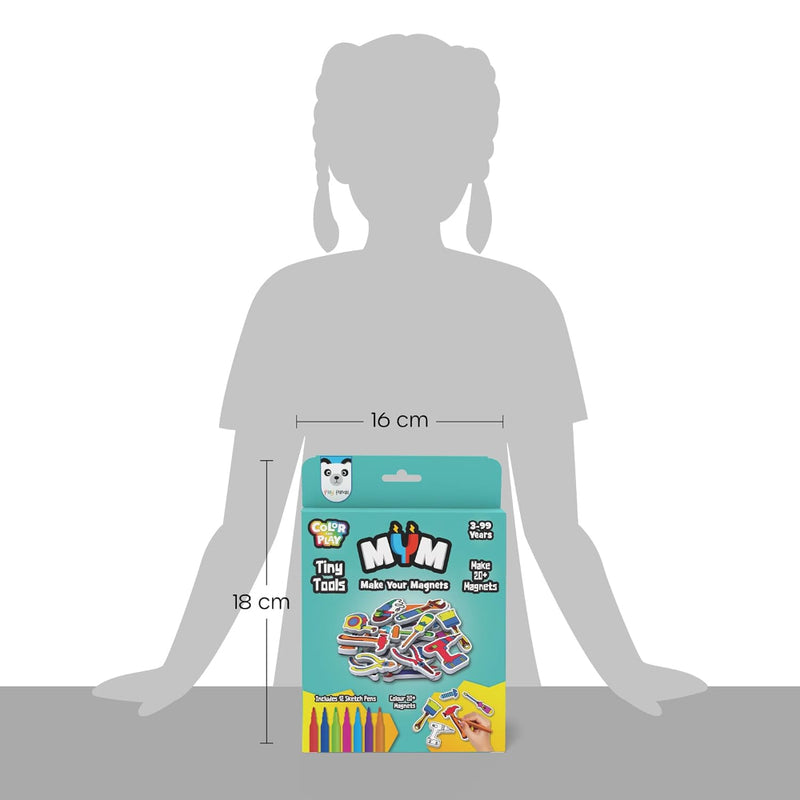 Play Panda Mym Color And Play Make Your Magnet Kits