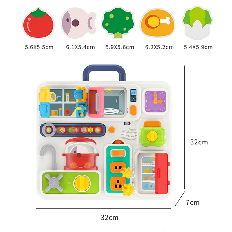 Puchi Kitchen Training Board -Multi Color