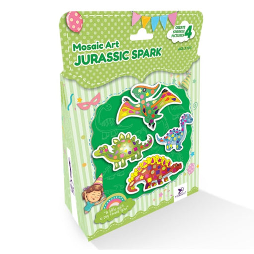 Toykraft ThankUbff Jurassic Spark Mosaic Art DIY Kit-Arts & Crafts-Toykraftt-Toycra