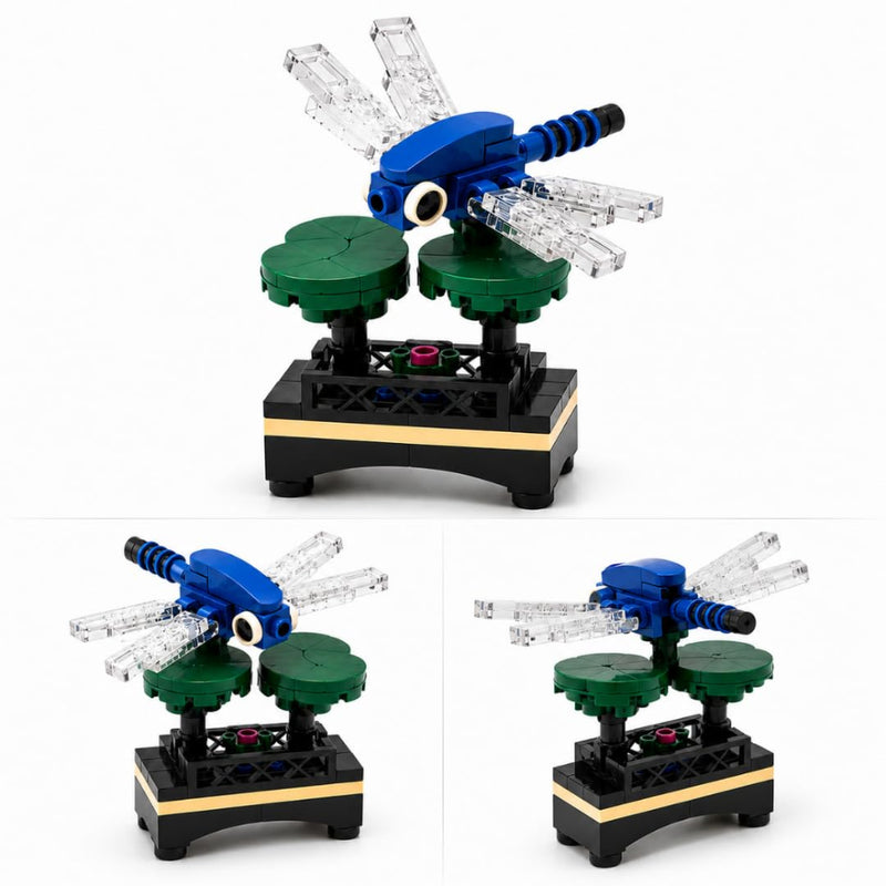 Apex Flora Blocks Building Blocks Collection Flower & Insect Building Set