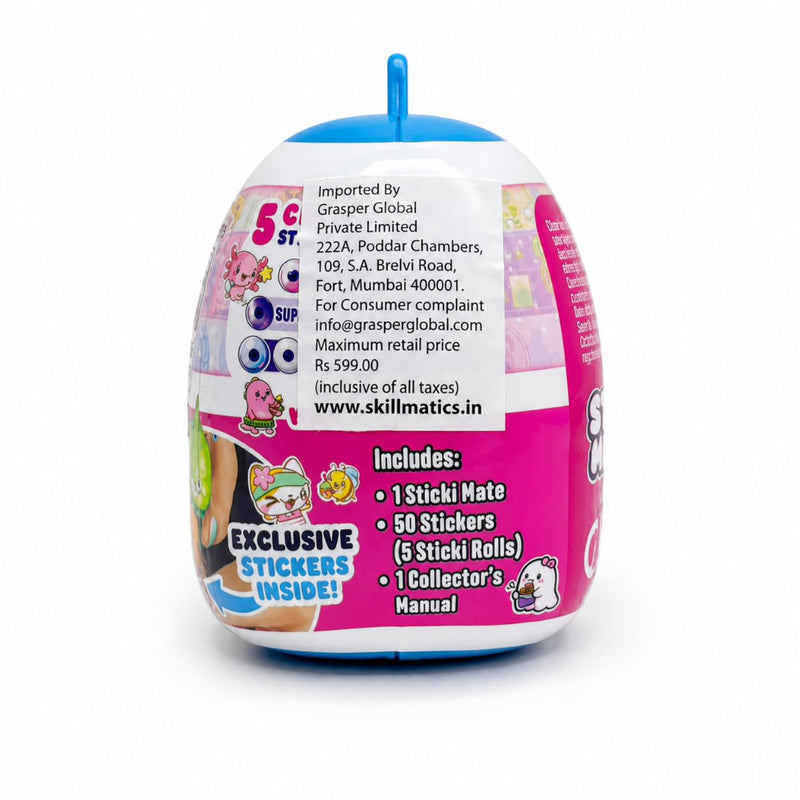 Sticki Rolls Series 3 Sticki Mates Collectible Sticker Dispensers
