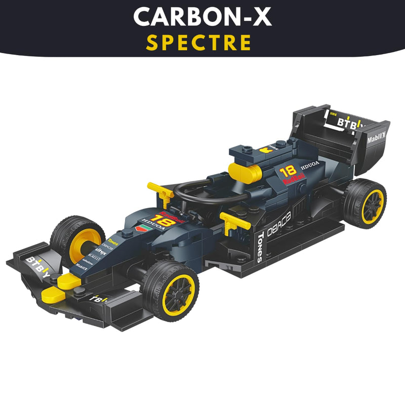 Apex Carbon-X F1 Car Building Blocks Set (226 Pcs)