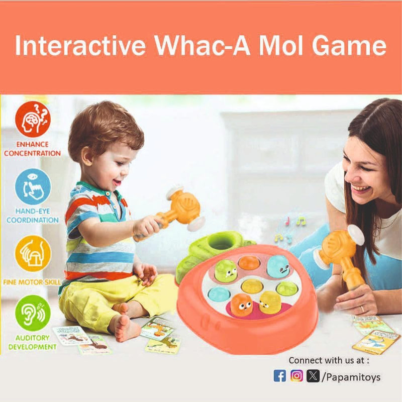 Puchi Baby Hammer Board Game Whac-A-Mole