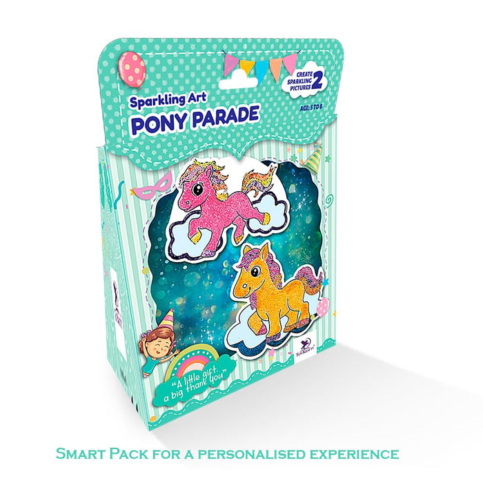 Toykraft ThankUbff Pony Themed Sand & Sequin Art Kit-Arts & Crafts-Toykraftt-Toycra