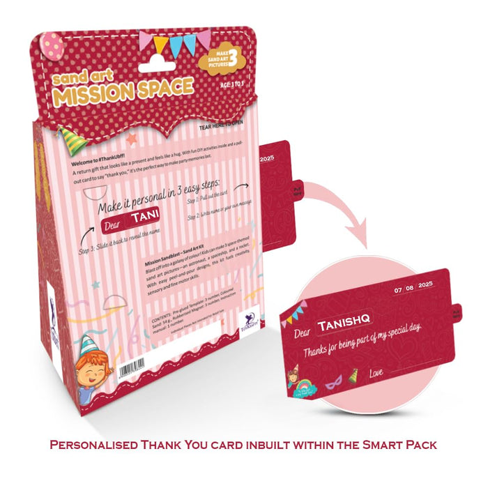 Toykraft ThankUbff Space Theme DIY Sand Art Kit-Arts & Crafts-Toykraftt-Toycra