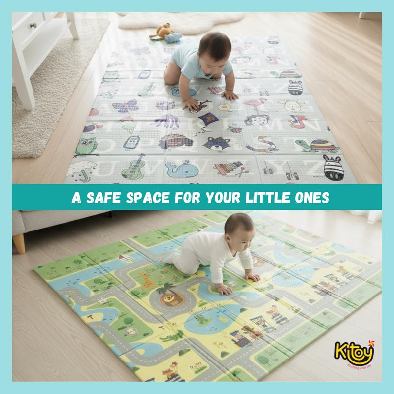 Kitoy Extra Large Reversible Baby Play Mat