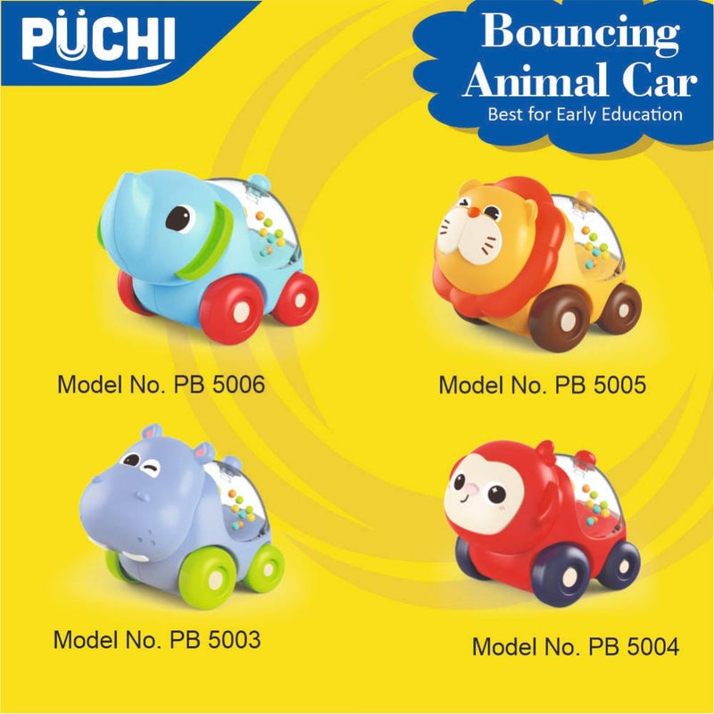Puchi Bouncing Animal Car 12m