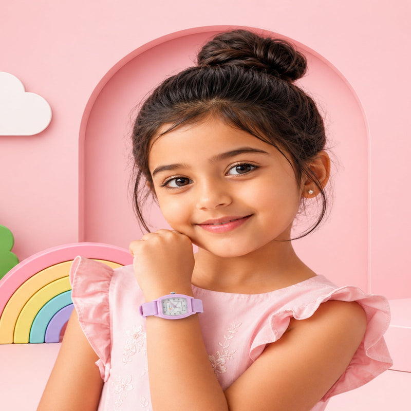 Spiky SPKEVA48 Rectangle Stylish Analog Watch For Kids