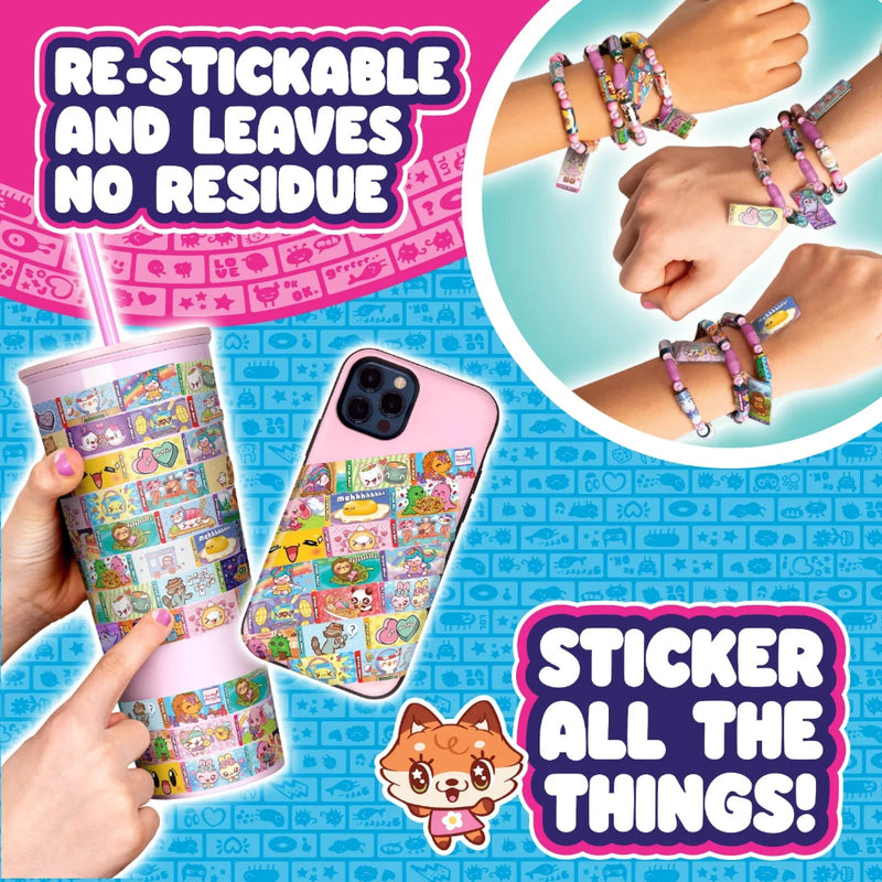 Sticki Rolls Sticki Book Vol. 3 & Exclusive Sticki Bracelet – Series 3