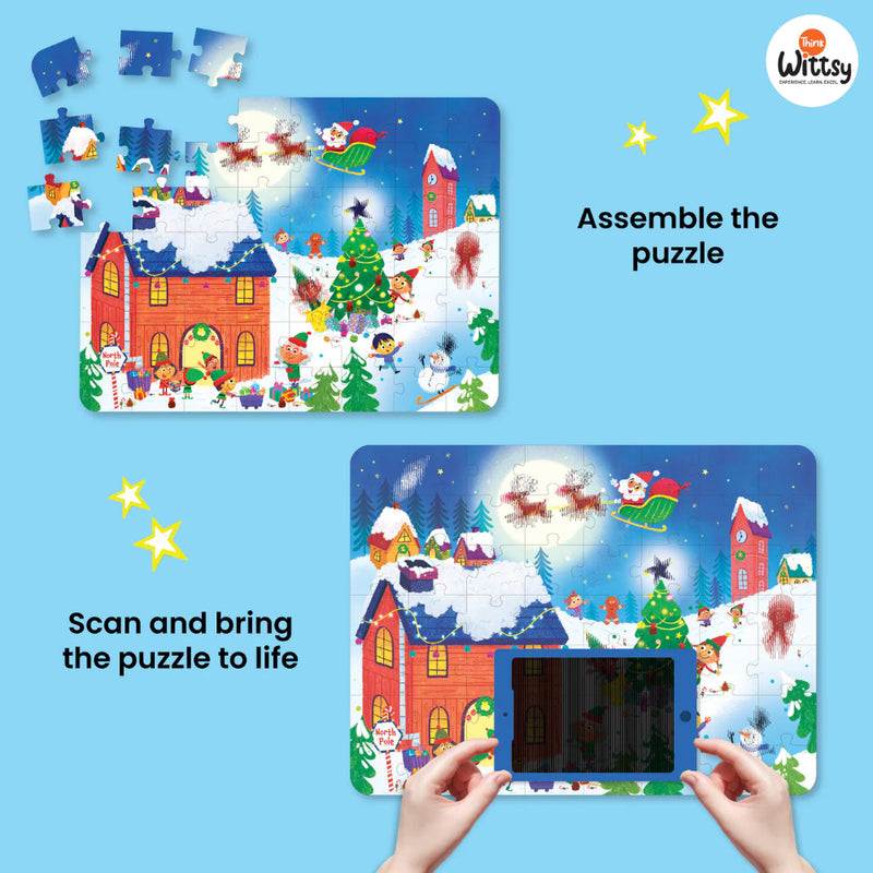 Think Wittsy Scanimaze Winter Wonderland Puzzle