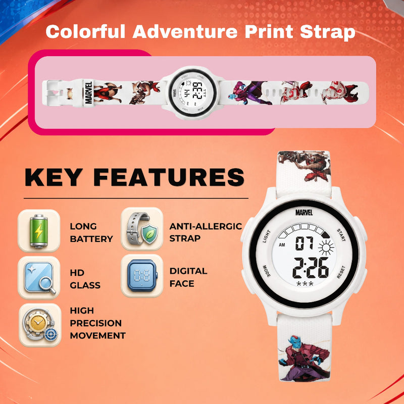 Spiky MV10 Round Kids Digital Watch For Boys & Girls