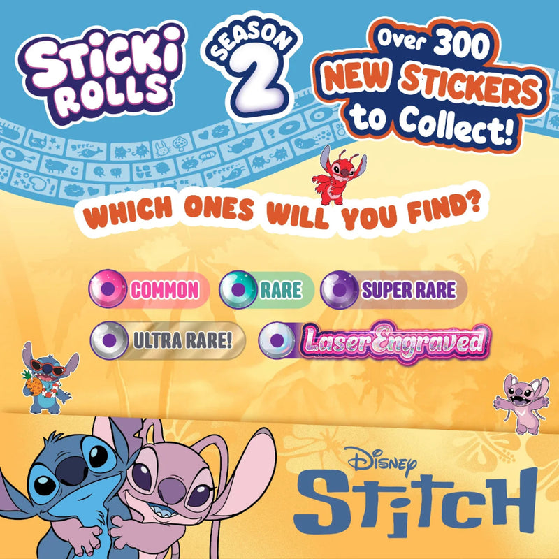 Sticki Rolls Disney Stitch Capsule Season 2