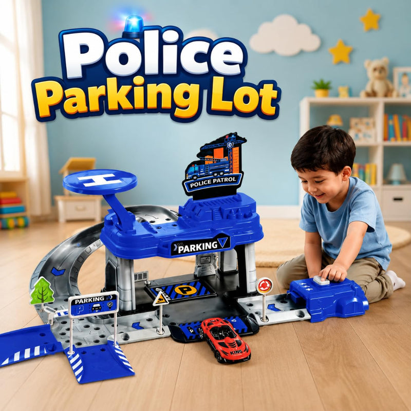 K.V Toys Car Launcher Toys -Multicolor