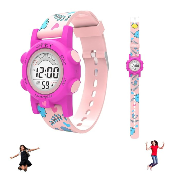 Spiky EVA41 Digital Sports Watch for Kids