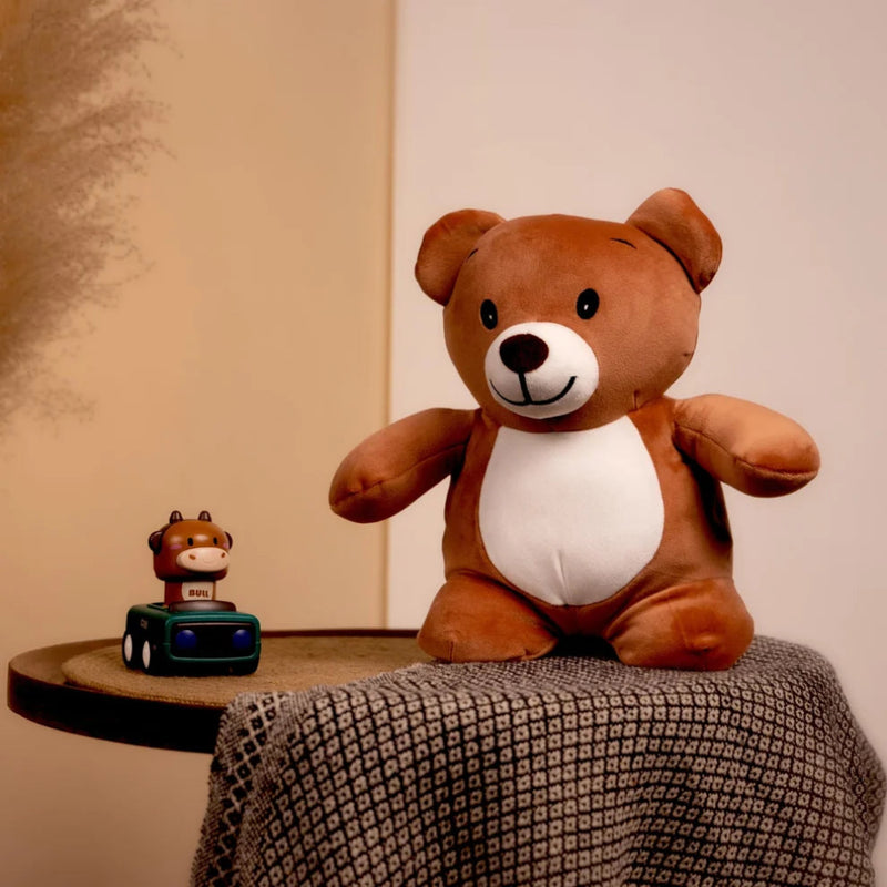 Mirada Huggable Bear Toy - Brown – 32cm