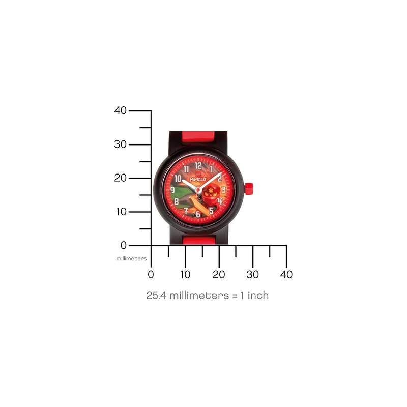 Lego 8021643  Ninjago Kai Minifigure Link Analog Watch