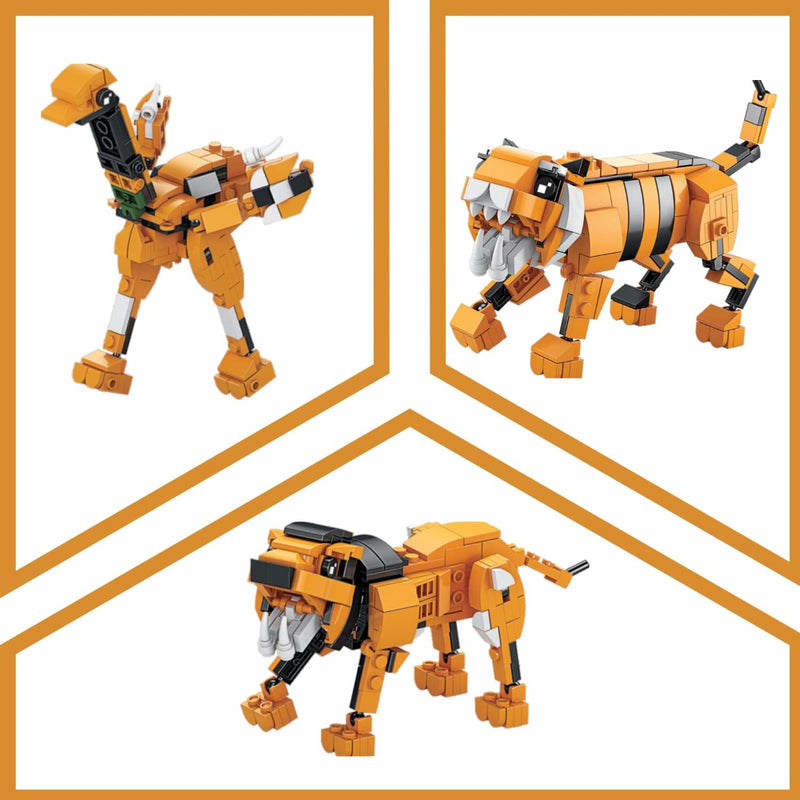 Apex 3-in-1 Wild Animal Building Blocks Kit