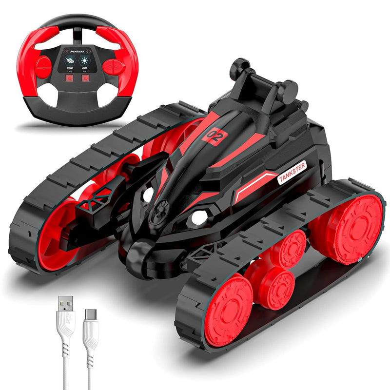 Mirana Tankster 360° Rotating Remote Control Stunt RC Car