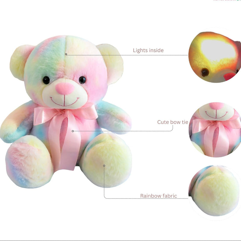 Toytales ES RB Glow Teddy 30 cm