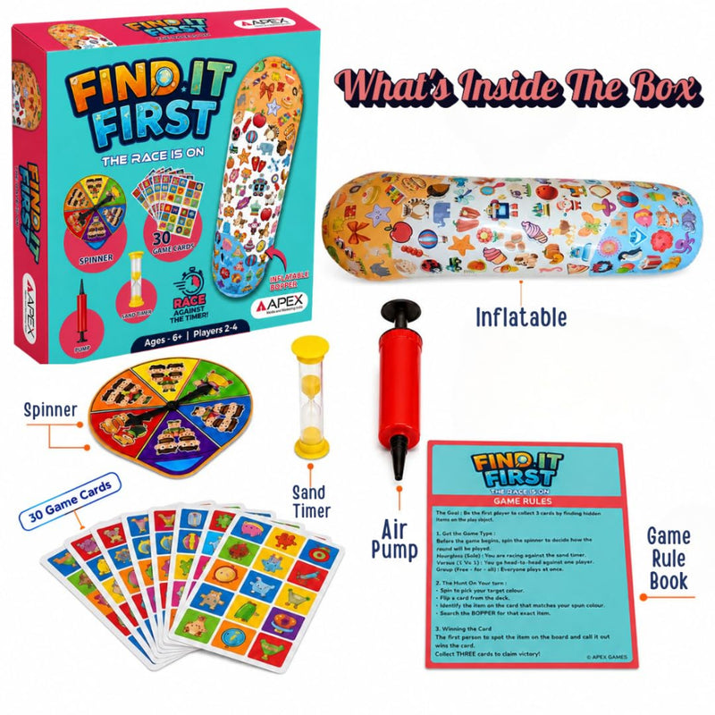 Apex Find It First Board Game