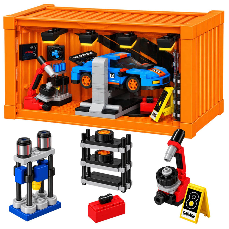 Apex Pit Blox Garage Building Blocks Set (310 pcs)