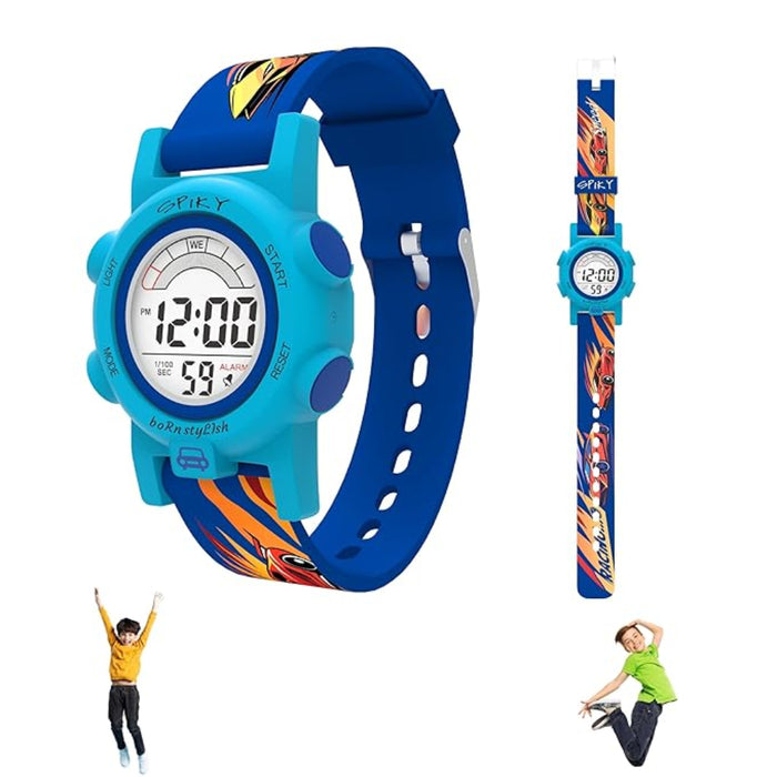 Spiky EVA41 Digital Sports Watch for Kids