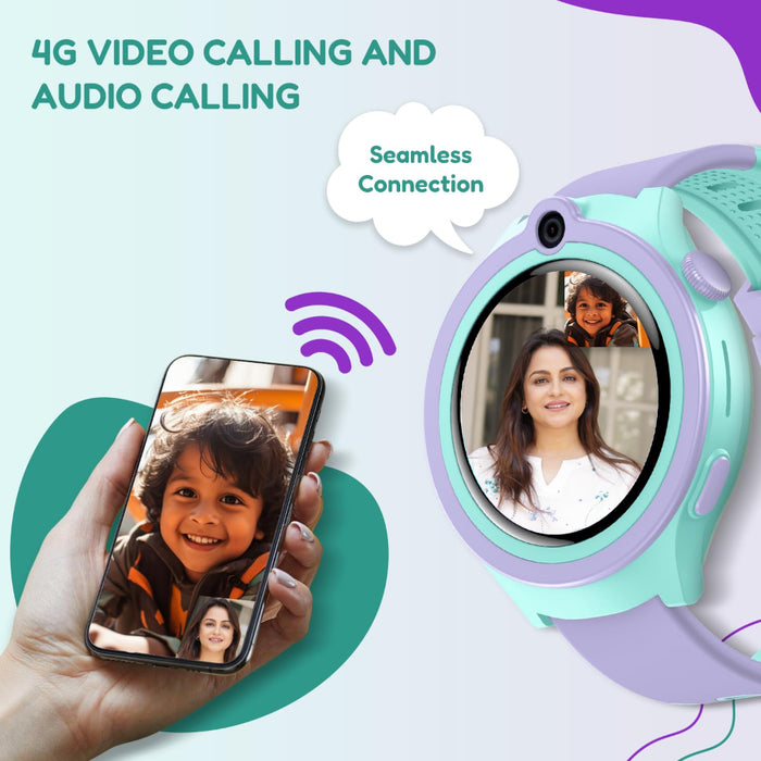 Spiky Cacus 4g Video & Voice Calling Smartwatch with GPS-Novelty Toys-Spiky-Toycra