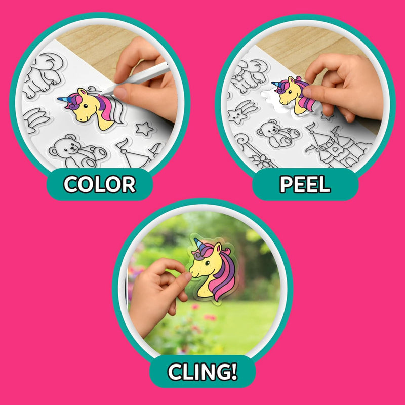 Skillmatics Cling Art – Color Clingz
