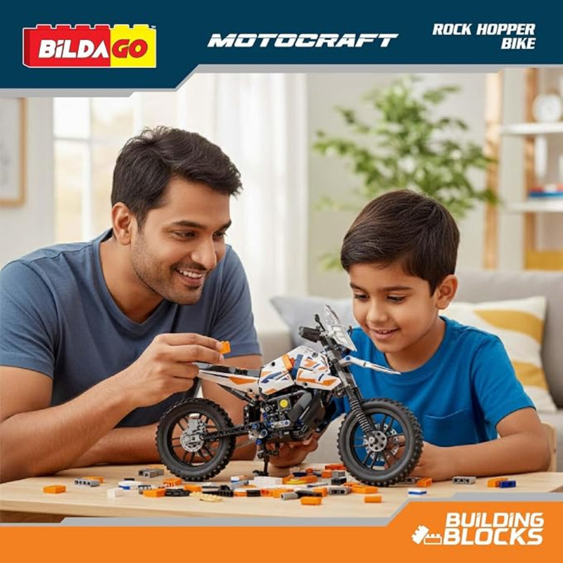 Bildago-Motocraft Rock Hopper Bike (456 pcs)