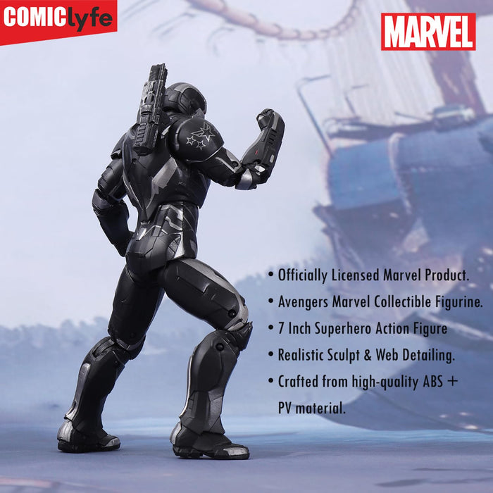 ZD Toys Marvel War Machine 7 Inch Superhero Action Figure-Action & Toy Figures-ZD Toys-Toycra