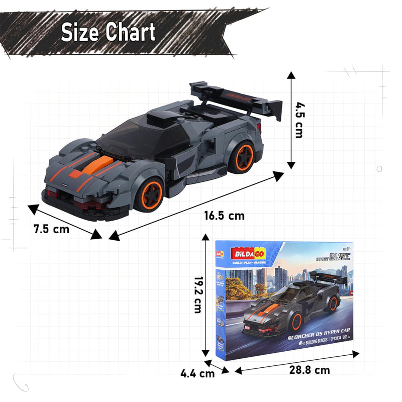 Bildago Street Blaze Scorcher Ds Hyper Car