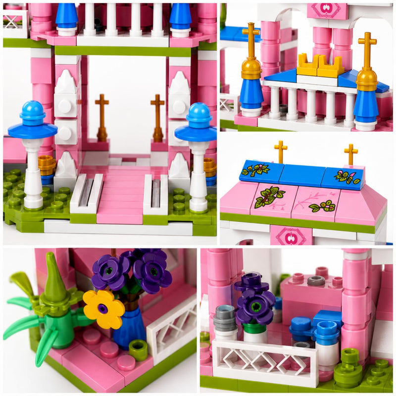 Apex 4-in-1 Crown Castle Building Blocks Set (383 pcs)