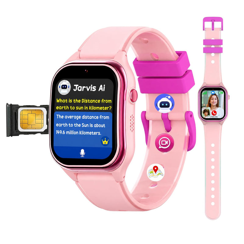 Spiky Ghoul 4G Kids Smartwatch With GPS,Video Calling & SOS