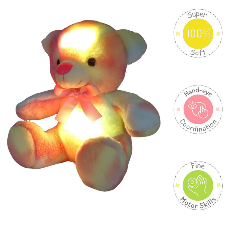Toytales ES RB Glow Teddy 30 cm
