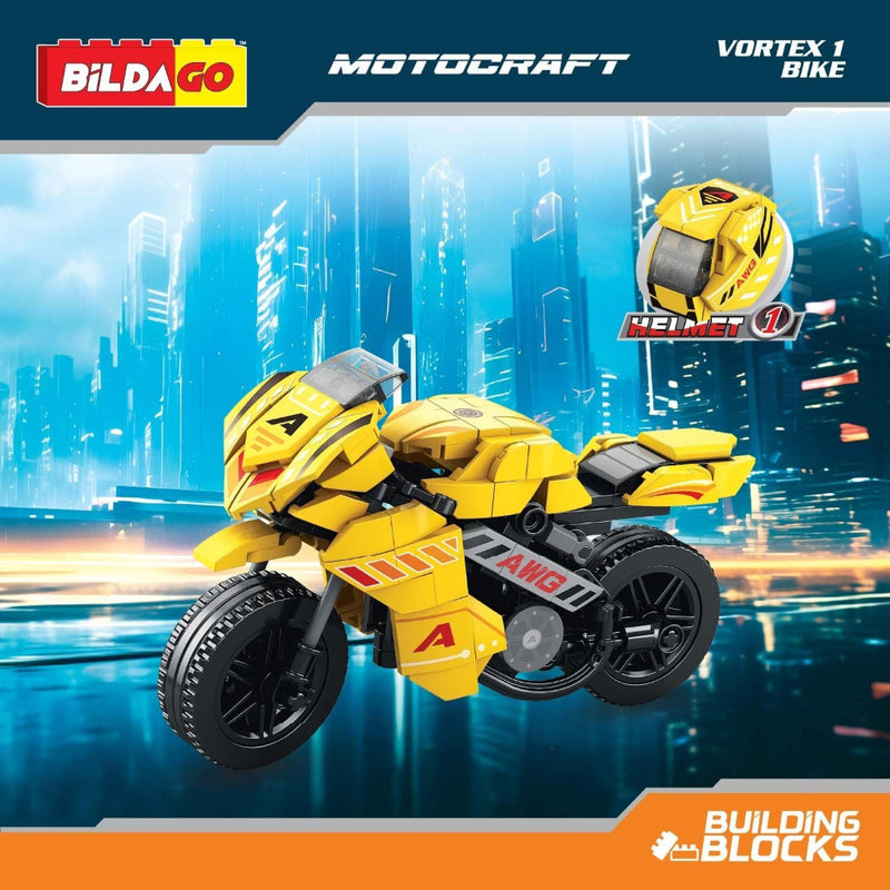 Bildago Motocraft Vortex 1 Bike Creative Building Blocks