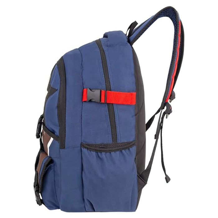 Striders Captain America Blue School Bag 17 Inch Kids-Backpack-Striders-Toycra