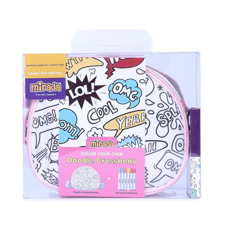 Mirada DIY Doodle Crossbody Creative Bag