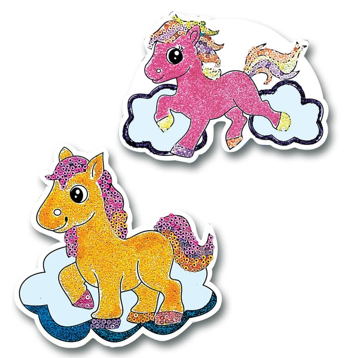 Toykraft ThankUbff Pony Themed Sand & Sequin Art Kit-Arts & Crafts-Toykraftt-Toycra