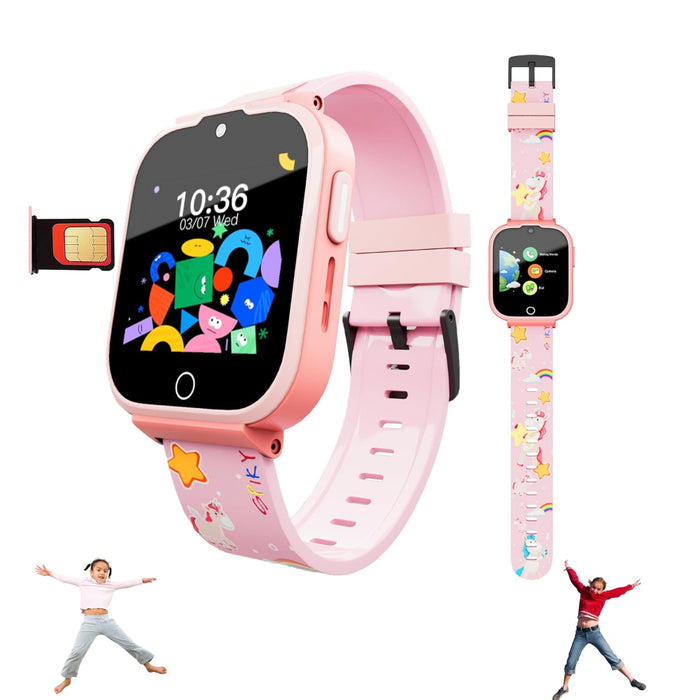 Spiky Cyclops 4g Voice Calling Kids Smartwatch-Novelty Toys-Spiky-Toycra