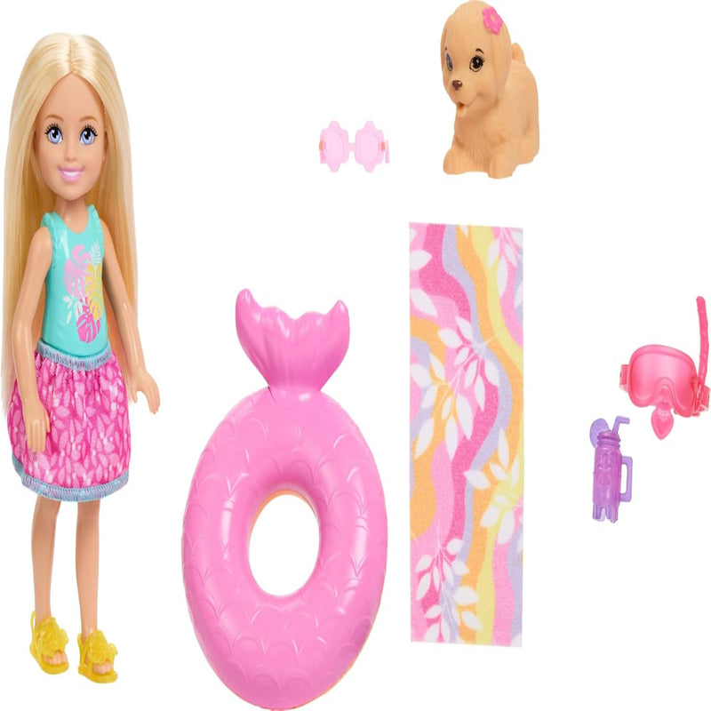 Barbie Summer Vacation Chelsea Pool Party Playset