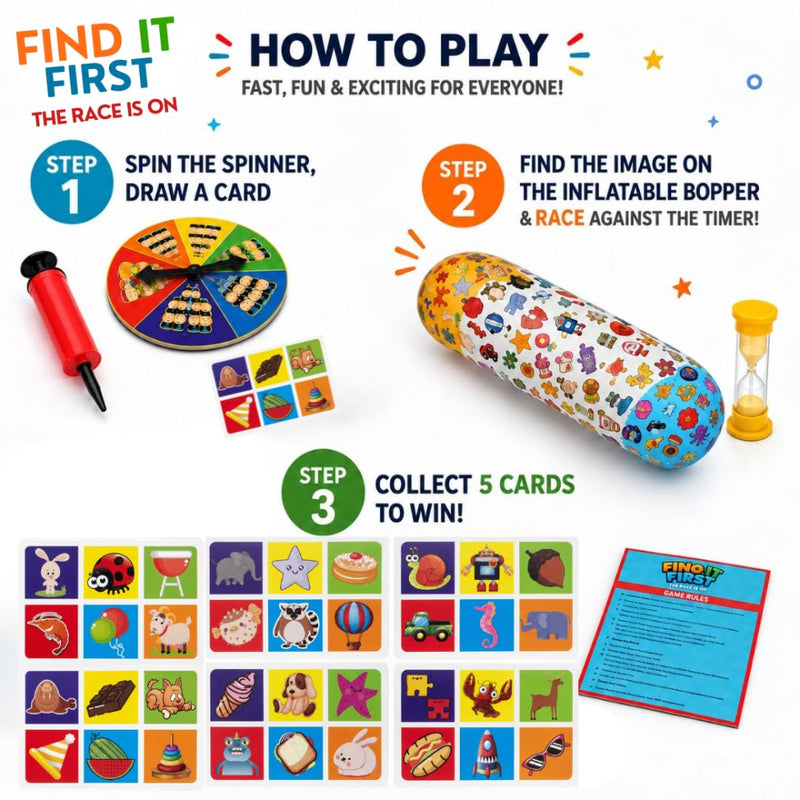 Apex Find It First Board Game