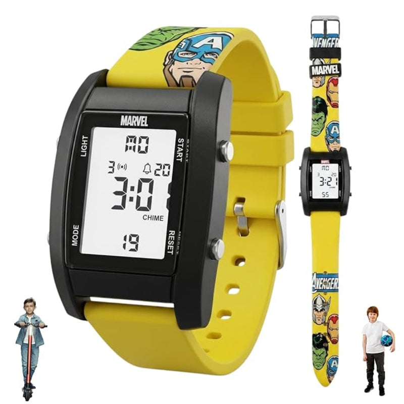 Spiky MV09 Rectangle Dial Sports Watch With Luminous Display