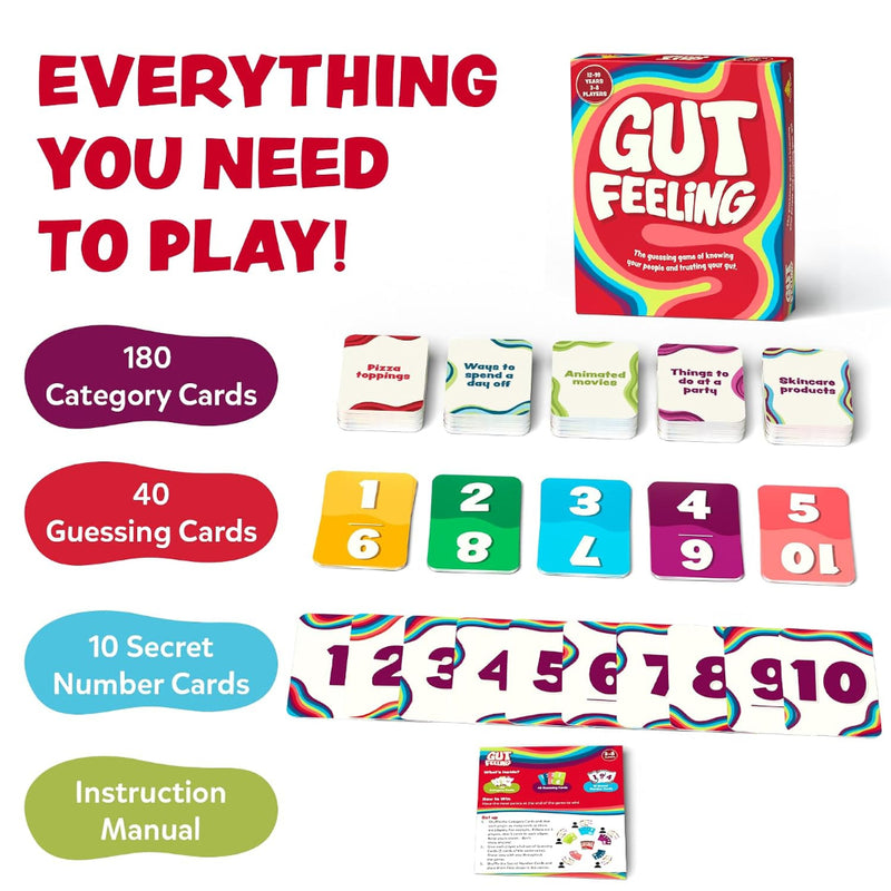Gouda Games Gut Feeling Family Card Game