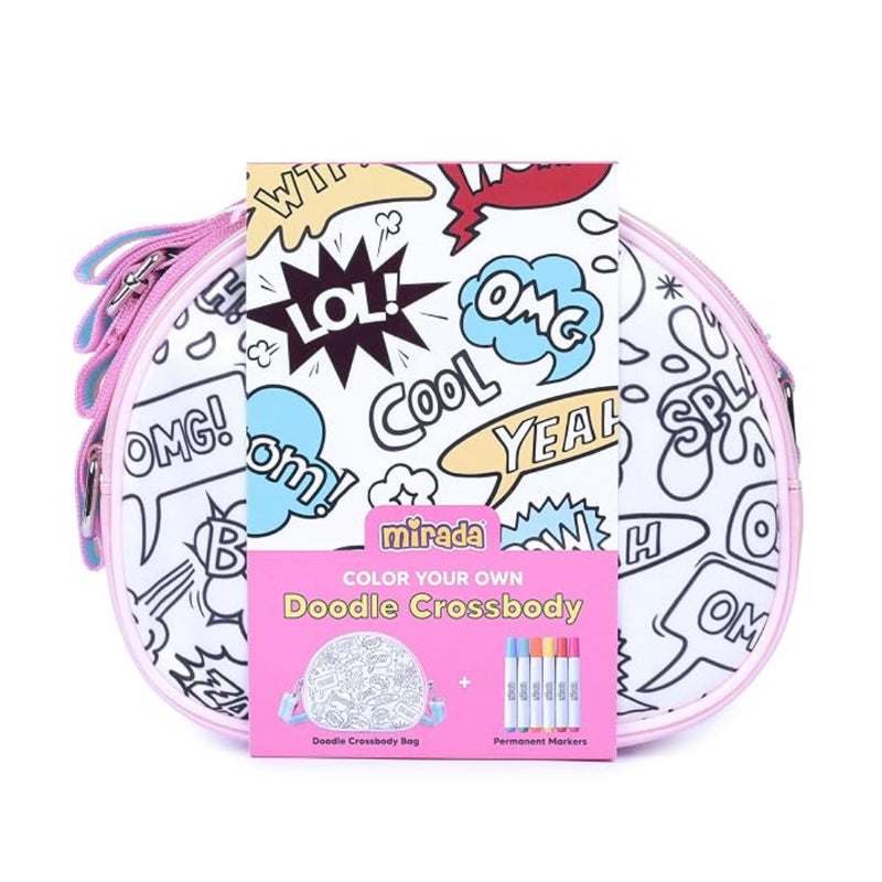 Mirada DIY Doodle Crossbody Creative Bag