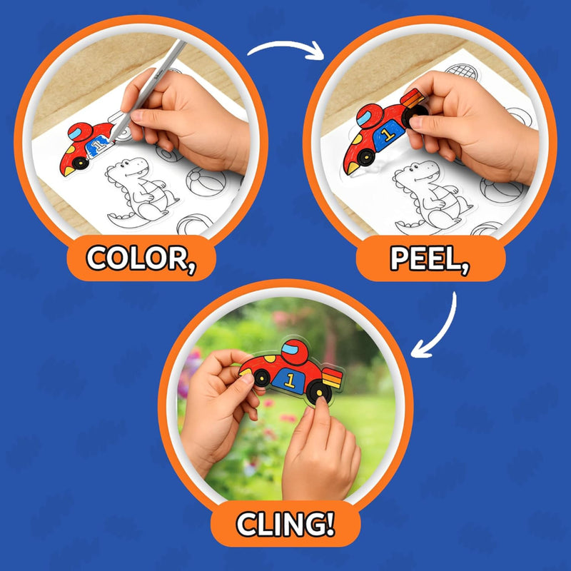 Skillmatics Cling Art – Color Clingz