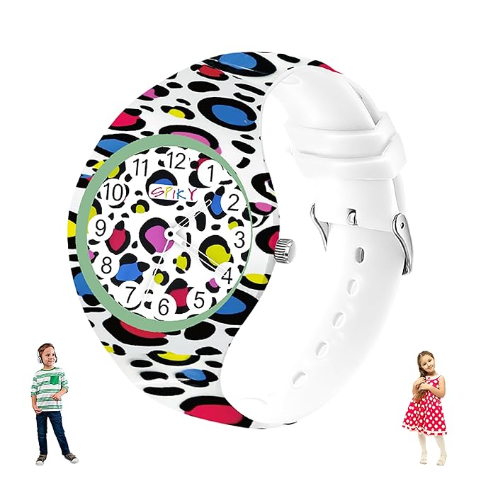 Spiky EVA38 Round Casual Analog Kids Watch