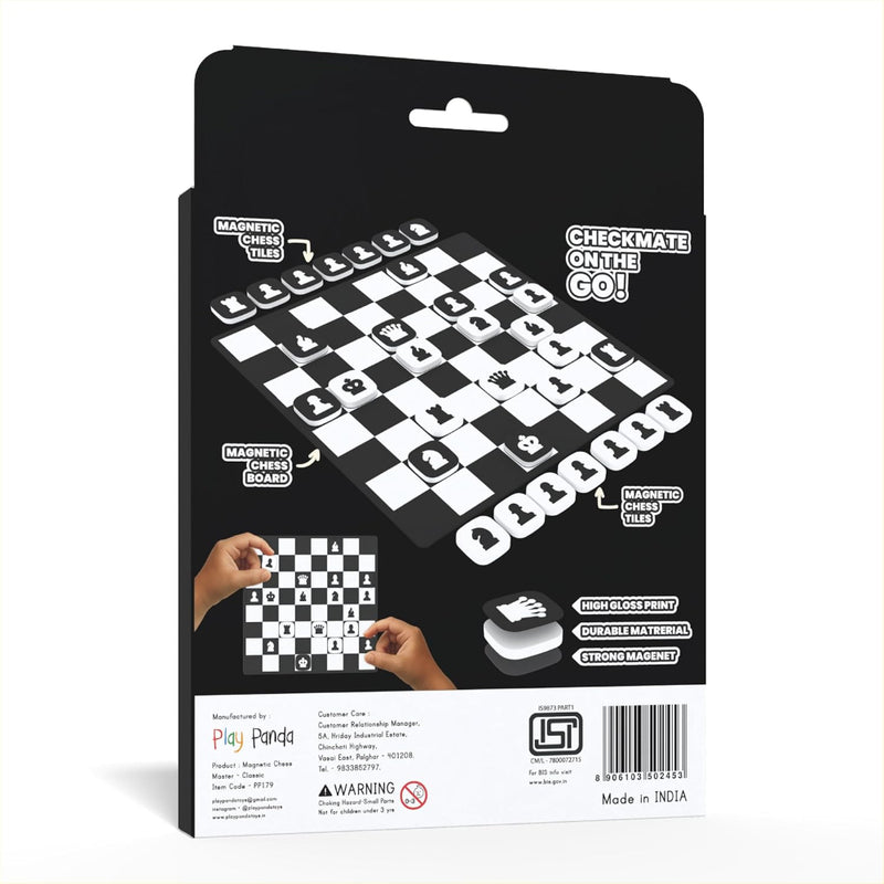 Play Panda Magnetic Chess Master Classic