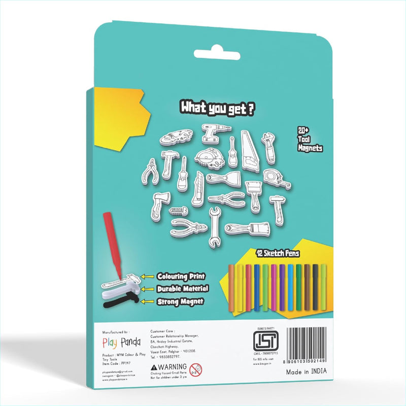Play Panda Mym Color And Play Make Your Magnet Kits